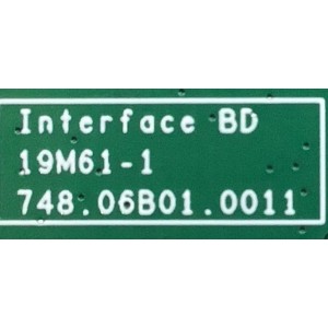 MAIN PARA MONITOR DELL / NUMERO DE PARTE 7ZB.06B01.0007 / 748.06B01.0011 / MODELO S2721HGF